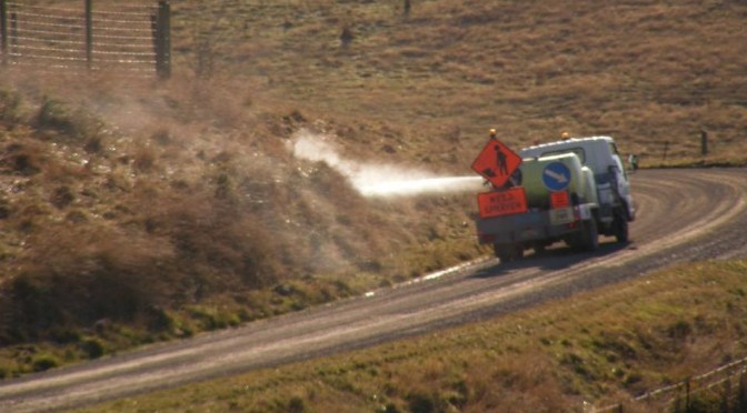 spraying glyphosate marian sutherland