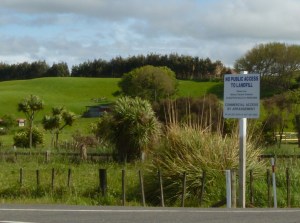 Bonny Glen, near the landfill