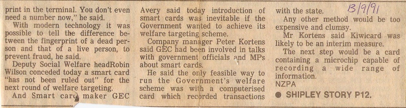 B1 Smart Card