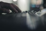 hands at keyboard