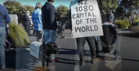 1A whitianga protest