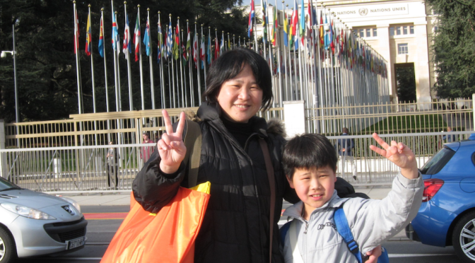 Fukushima mothers at UN tell their story
