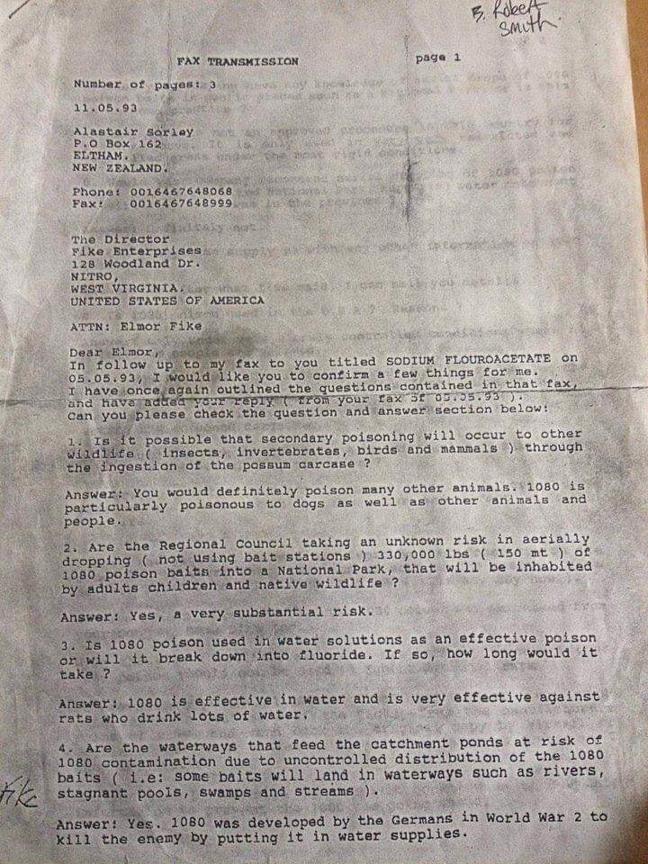 1. Letter to Fike Ent.