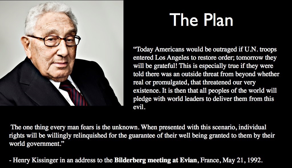 Henry Kissinger Quote - NWO