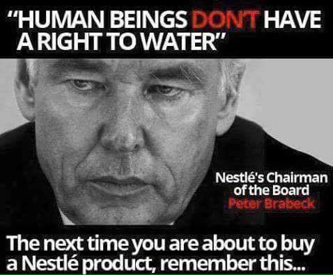 nestle and water rights