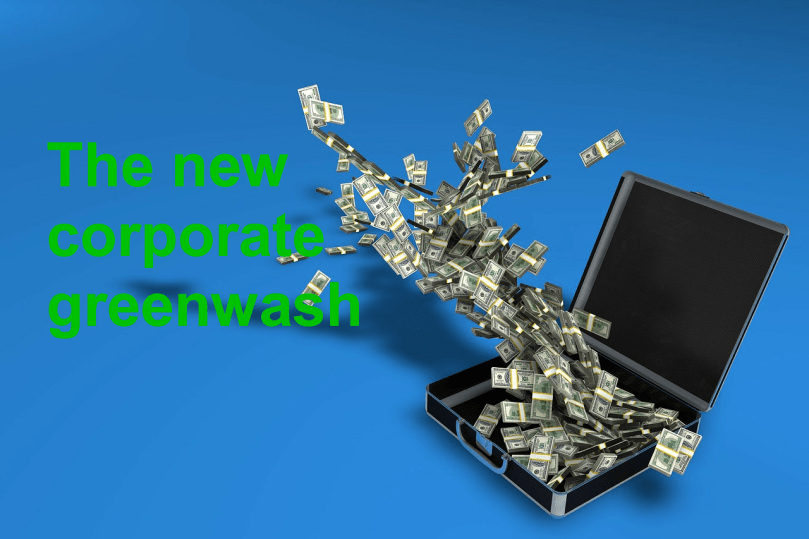corporate greenwash 1080 and profits