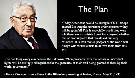 Henry Kissinger Quote - NWO (1)