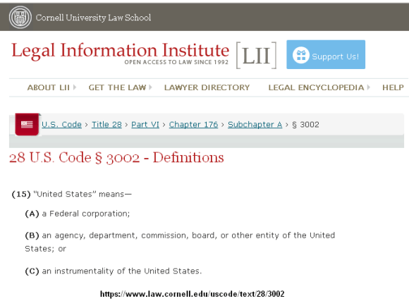 28 US Code Sec 3002