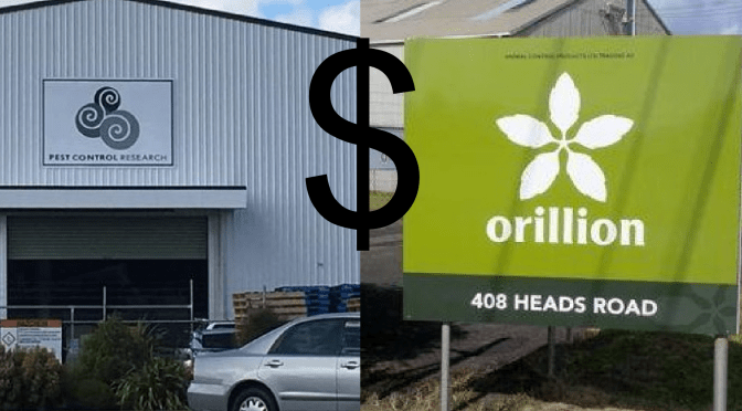 Pest control is big business: 1080, the curious trail of sourcing, manufacture & investment