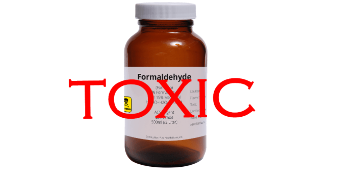 The dangers of formaldehyde exposure linked to dementia, diabetes and depression