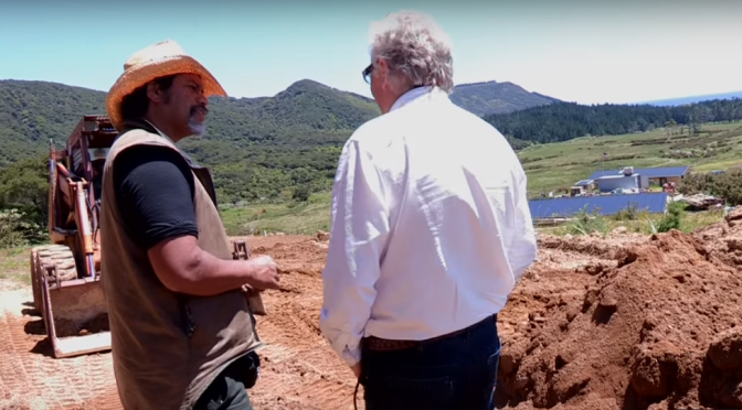 A local is addressing homelessness … Building A Whare Uku – an Earth House in the Far North