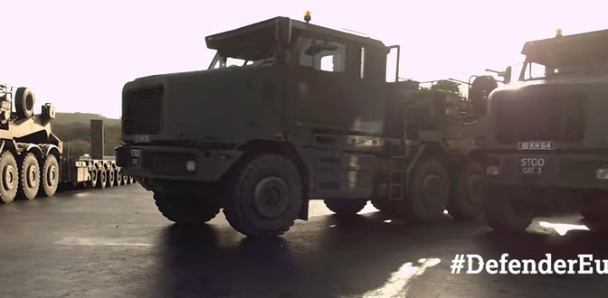 Defender Europe 20: the largest military deployment in the last 25 years, right on lockdown