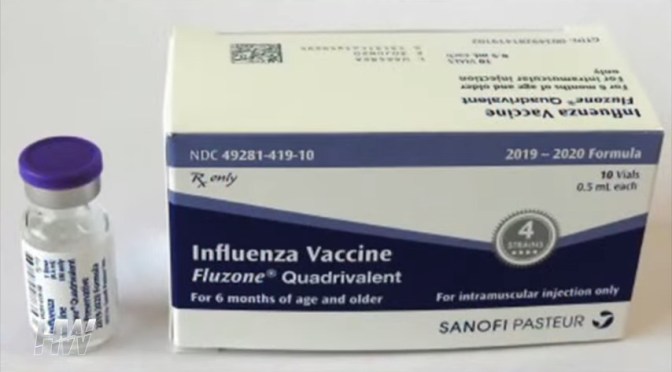 The death rate from the Fluzone flu shot is higher than that of COVID-19 !