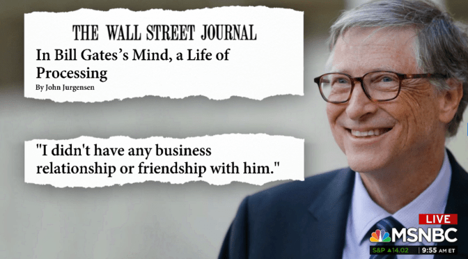 A new report is shedding light on a surprising relationship between  Epstein and Bill Gates