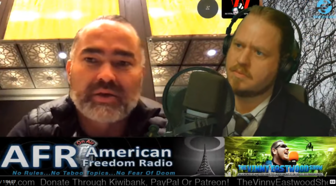 Billy Te Kahika with Vinny Eastwood – the new merged party, update on Sunday’s rally & other recent events