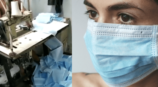 Be sure and check how sanitized your mask is – and spare a thought for the sweatshop labour