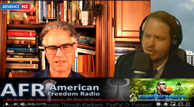 Electronic Warfare, Threat To NZ? Dr Nick Begich on The Vinny Eastwood Show