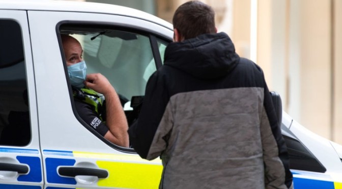 UK Police Force Says it Will Break Up Christmas Gatherings to Enforce COVID Rules