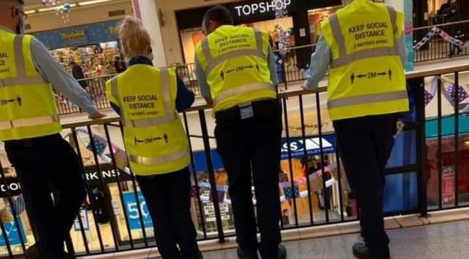 Policing Social Distancing  – The hypocrisy