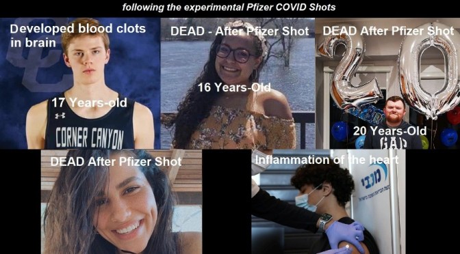 Criminal FDA Authorizes Emergency Use for Pfizer’s mRNA Injections on 12-15 Year-olds – Up to State Governors to Save the Nation’s Children