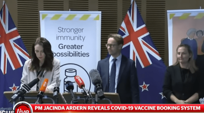Comrade Jacinda is going to vaccinate the children