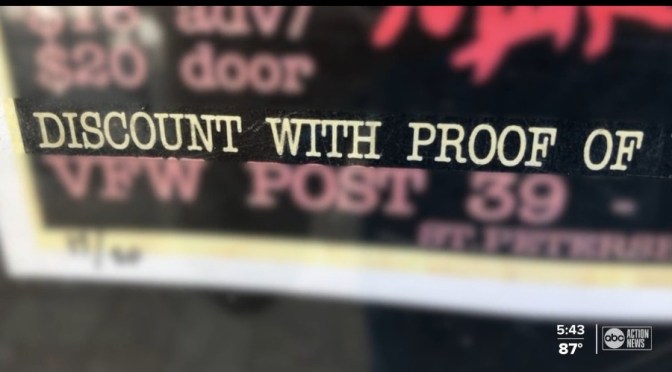 More CV bribery – Florida rock concert will cost $18 if you’re “vaccinated,” $1,000 if you’re not