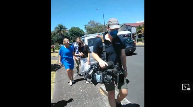 Today as the CV VX rolled out to 5-11 YOs, 5 children allegedly collapse at an Auckland stadium & NZ lamestream decline to report on it