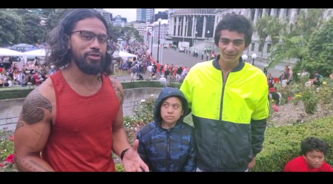 Interview with the 17YO teen brutalized by NZ Police yesterday