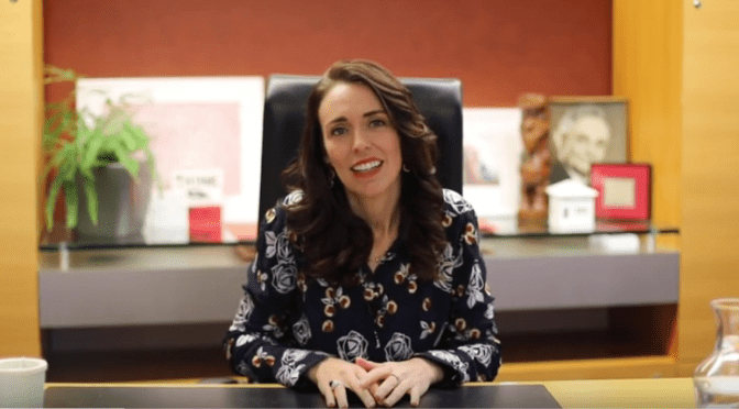 World Economic Forum’s “Young Global Leaders” features Jacinda Ardern