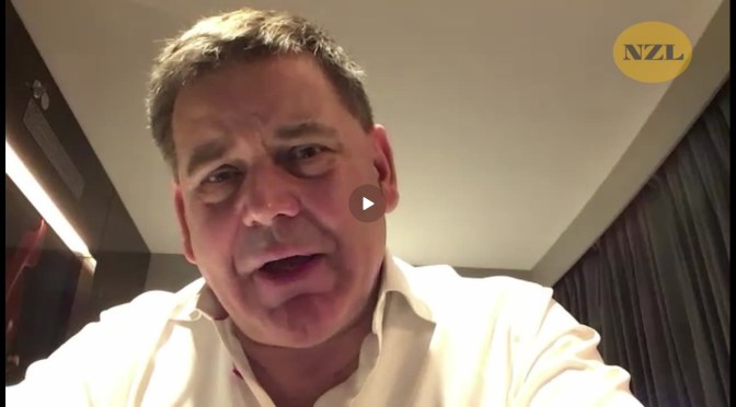 Liz Gunn with UK MP Andrew Bridgen (who was invited to Davos same day as his Parliamentary debate on excess deaths!)