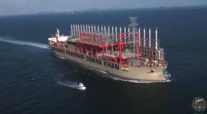 Weird Ship Seen off Spanish Coast During the Recent Devastating Flooding