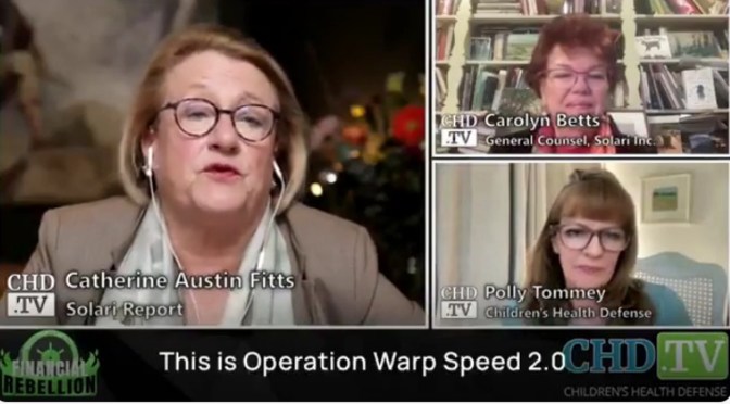 Catherine Austin Fitts: Stargate Is Operation Warp Speed 2.0