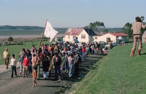 leaving te hapua, maori land march