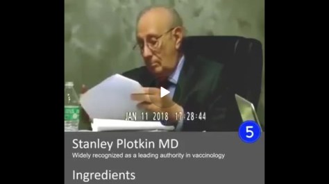 stanley plotkin speaks on vaccines