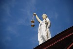 Lady Justice with scales