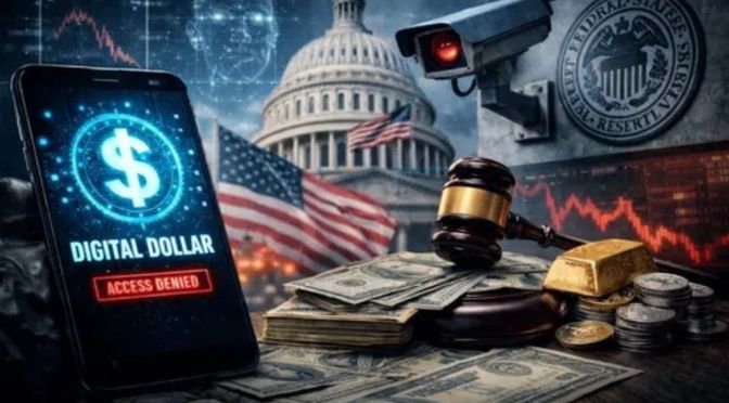 Digital Currency now Law in US – introduces regulatory burdens that make cash increasingly impractical to use with surveillance an embedded feature