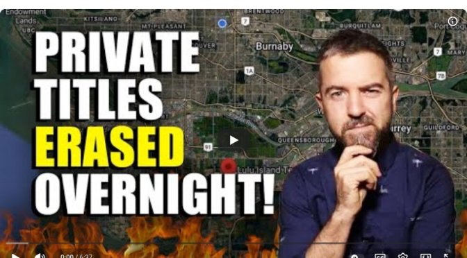 Dan Dicks on land grabs in Canada