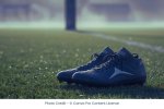 rugby boots on field