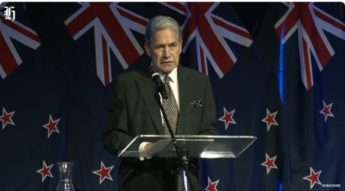 winston peters nz first