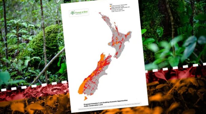 maps for selling nzs conservation land