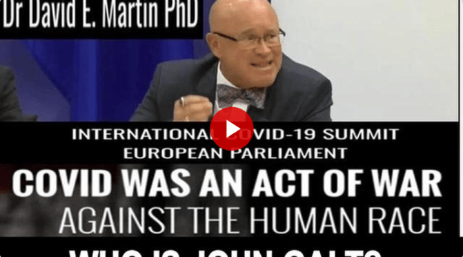 DR DAVID MARTIN SPEECH