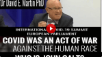 DR DAVID MARTIN SPEECH