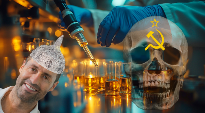 compilation of images referring to lab leaks - jason christoff